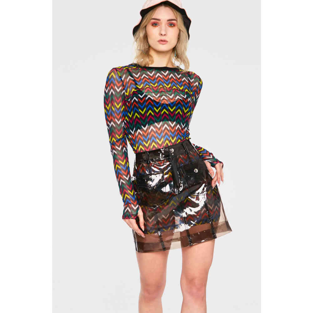 Jawbreaker - Plastic Fantastic Mini skirt - Black